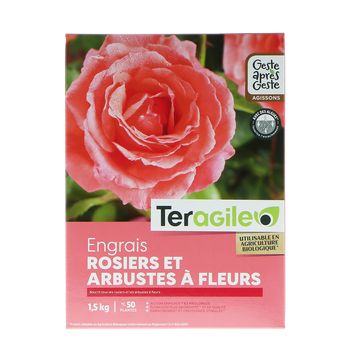 engrais rosiers et arbustes à fleurs UAB teragile